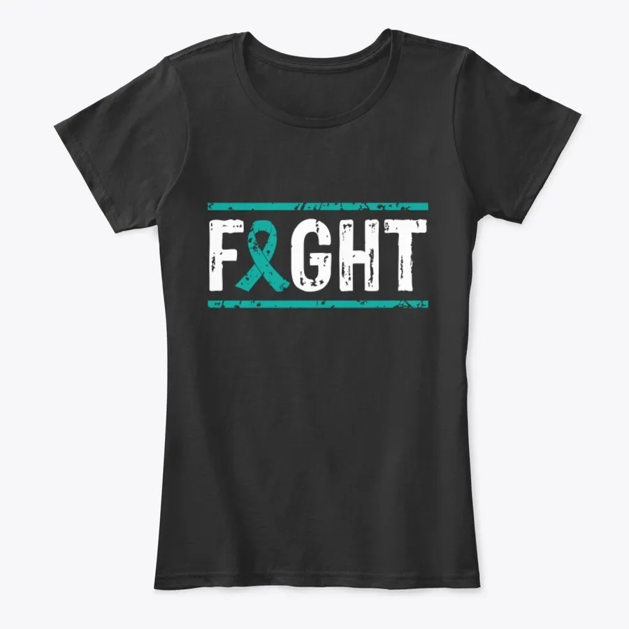 Fight Ovarian Cancer Awareness Tee t-shirt