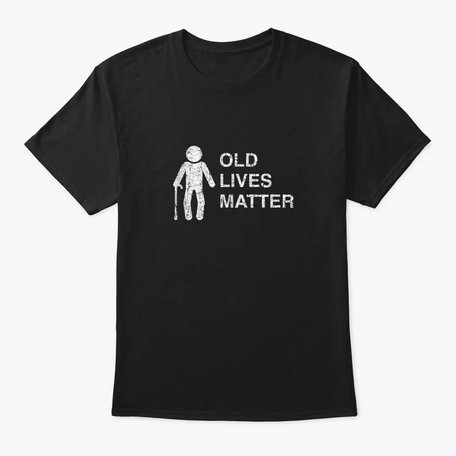 "Old Lives Matter Birthday Funny 40th 50 t-shirt"