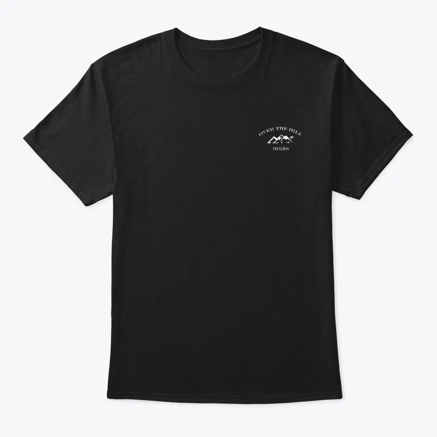 Over The Hill Hikes Gear t-shirt