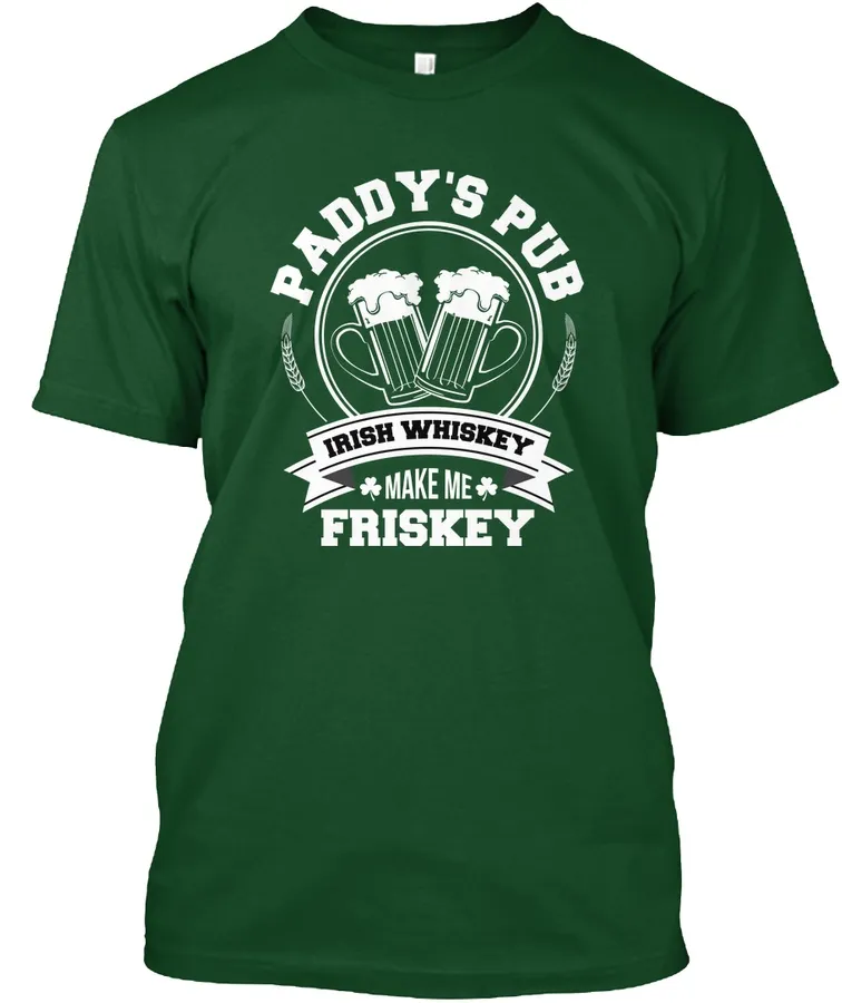 Paddys Pub Irish Whiskey St Patrick t-shirt
