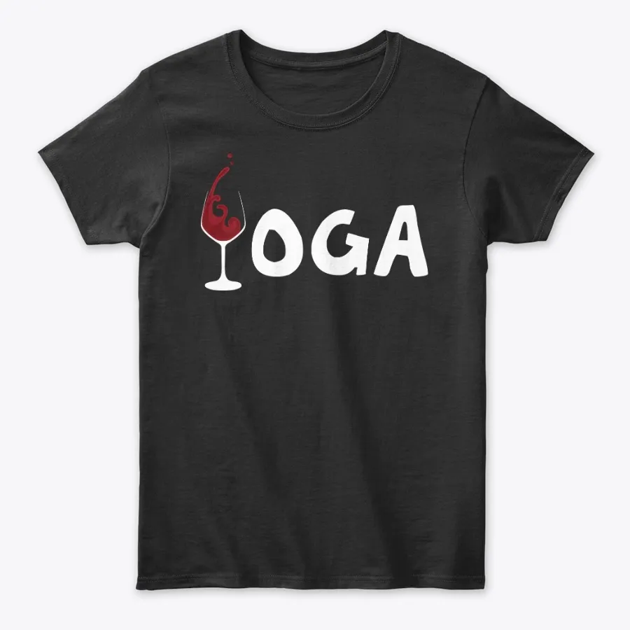 Yoga And Wine Lovers Gift Ideas t-shirt