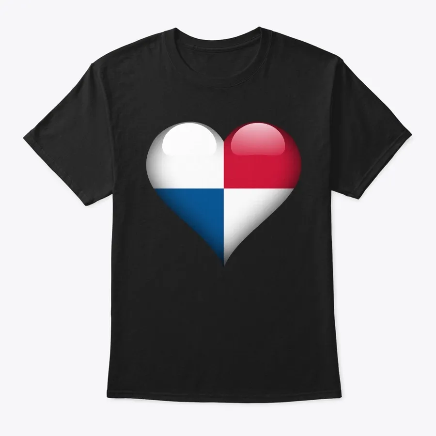 Heart Panama Flag t-shirt