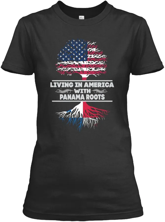 America With Panama Roots Shirts t-shirt