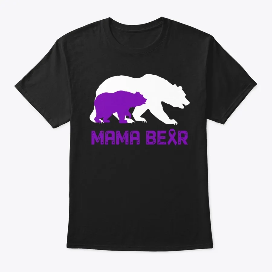 Mama Bear Pancreatic Awareness Shirt t-shirt