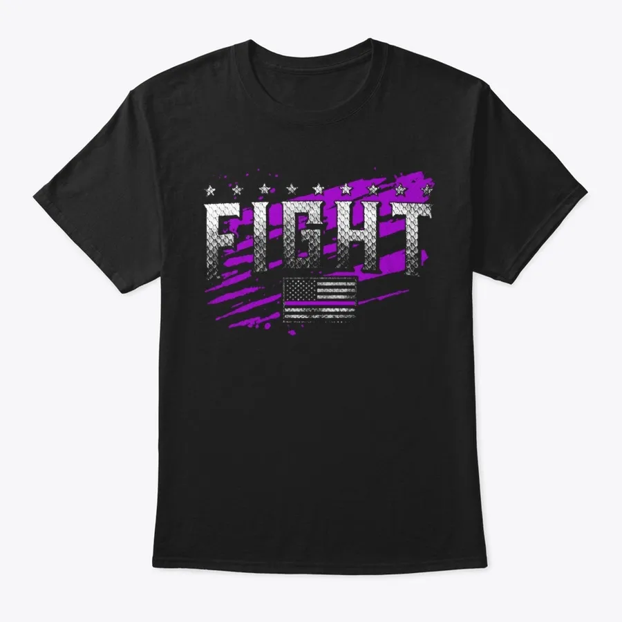 "Fight Pancreatic Awareness Hope Love Cur t-shirt"
