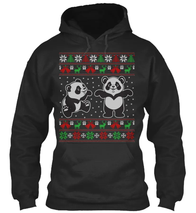 Ugly Panda Christmas Sweater Gift Funny t-shirt