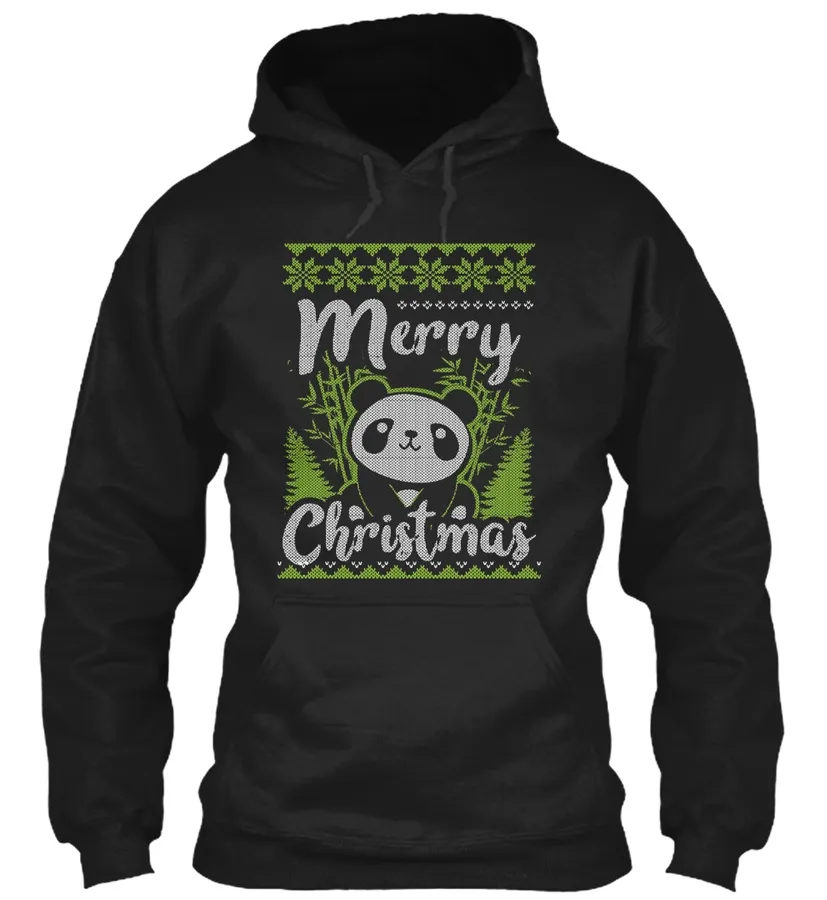 "Ugly Panda Christmas Sweater Fun Design t-shirt"