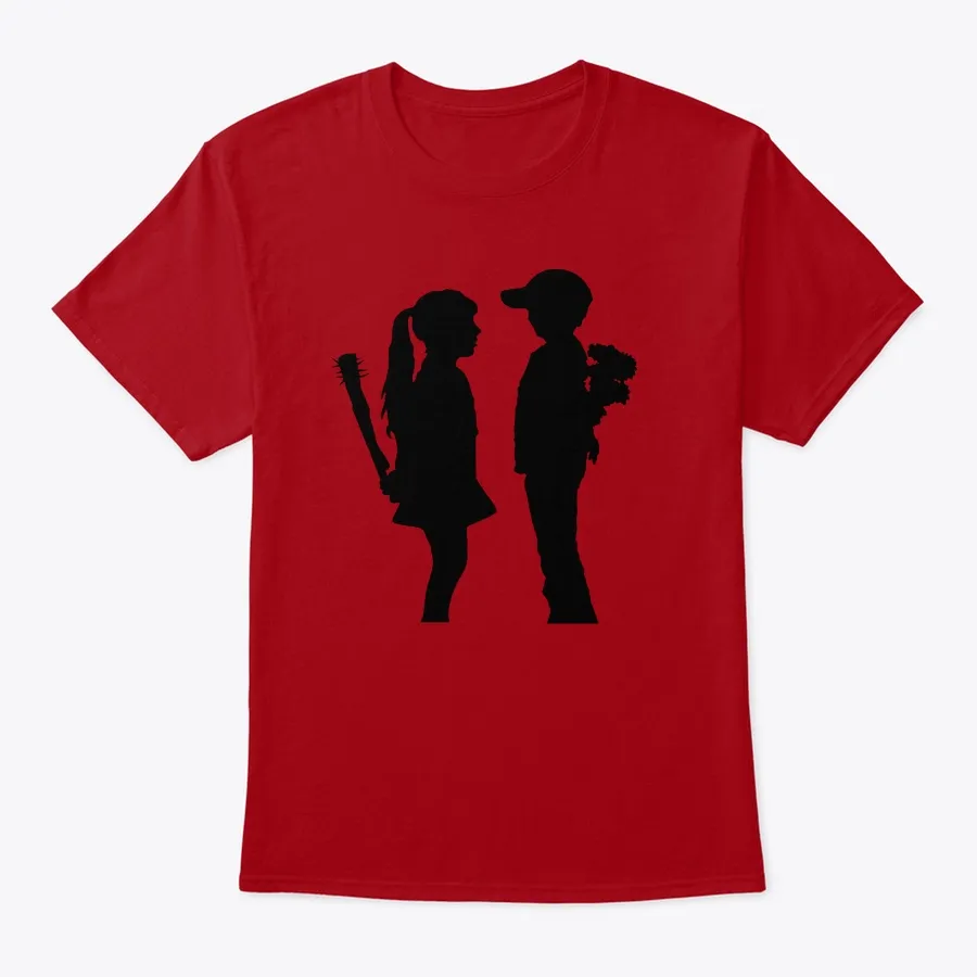 "Banksy Boy Meets Girl t-shirt"