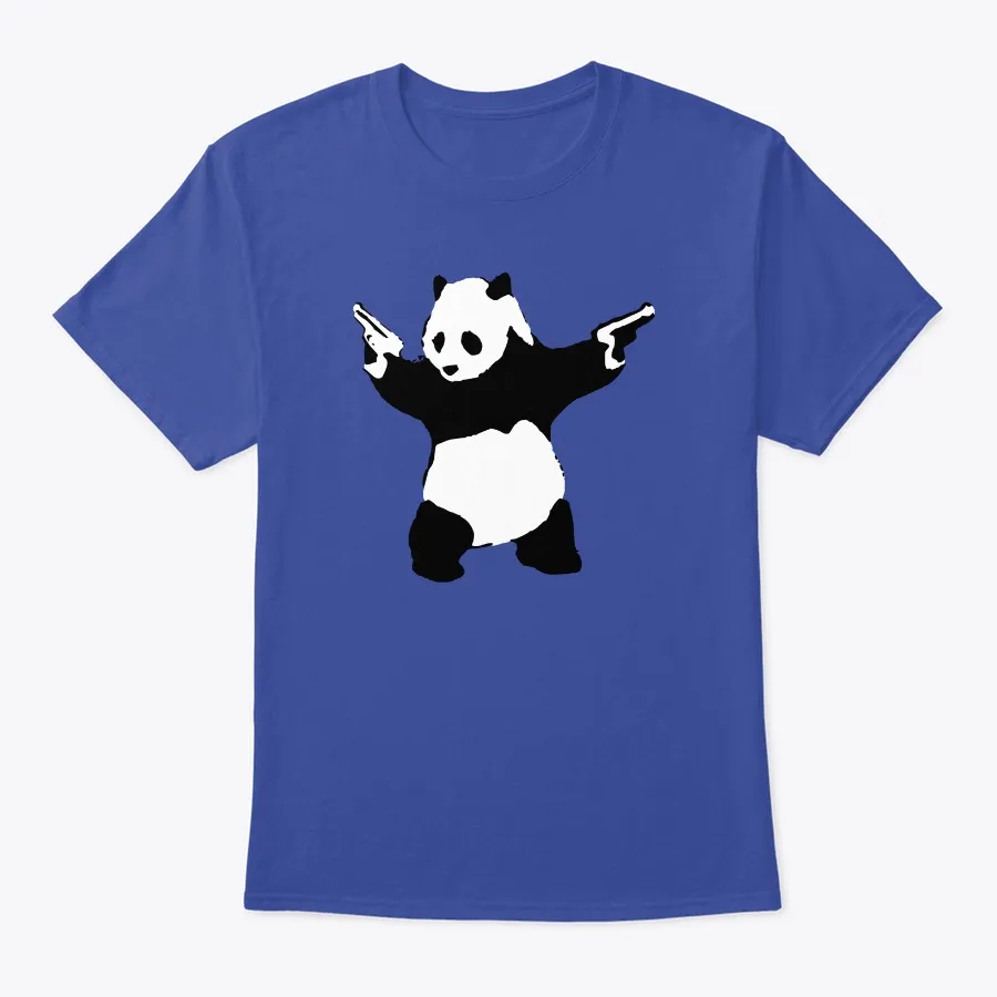 Banksy Panda With Guns t-shirt