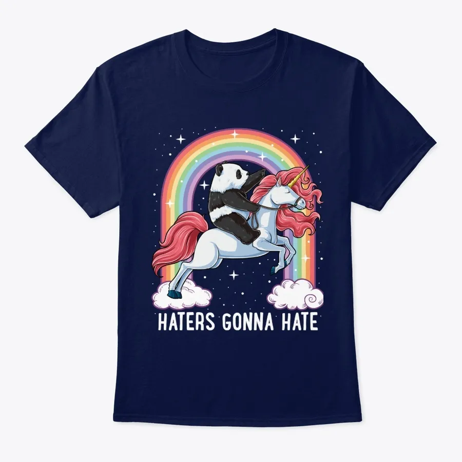 Unicorn Panda Riding Unicorn t-shirt