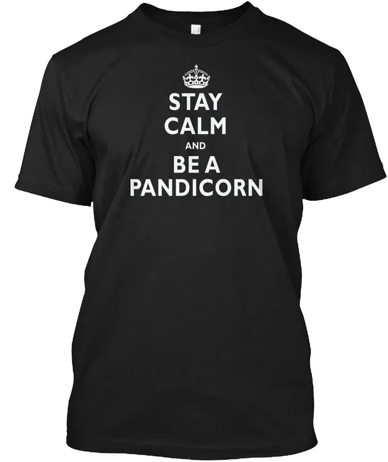 Stay Calm And Be A Pandicorn t-shirt