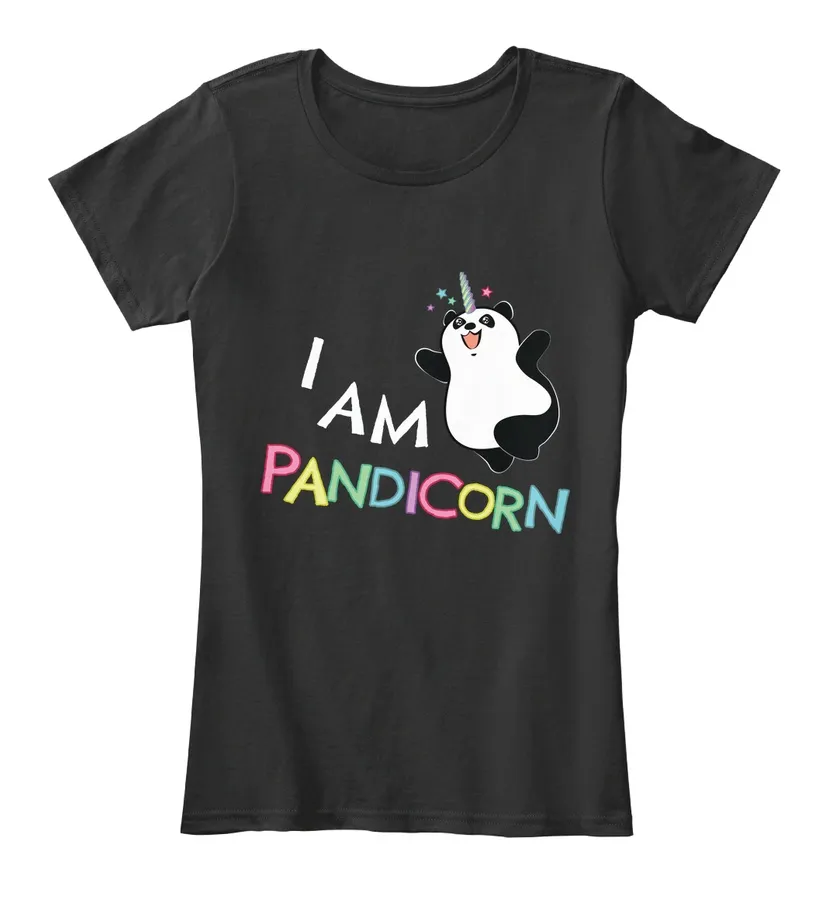 Im A Pandicorn Licorne t-shirt
