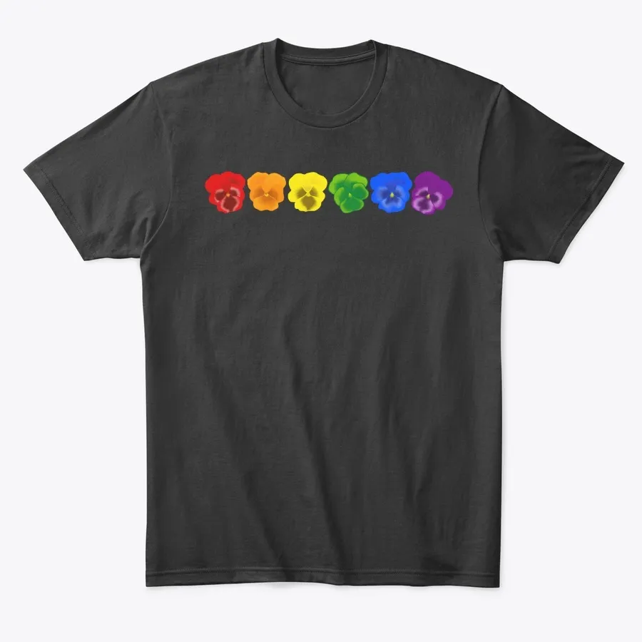 Pride Pansies Pride t-shirt