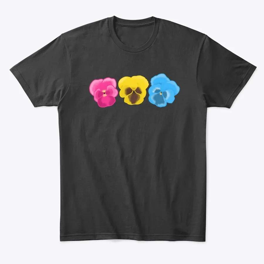 Pride Pansies Pansexual t-shirt