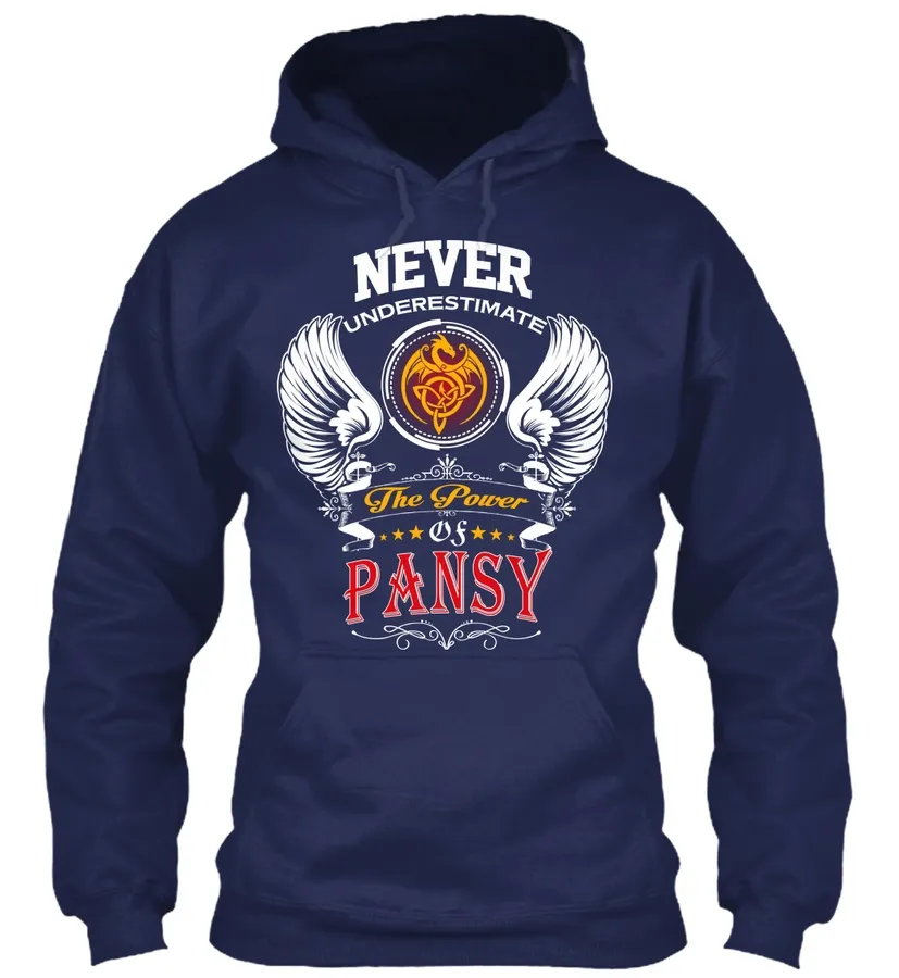 Never Underestimate Pansy t-shirt
