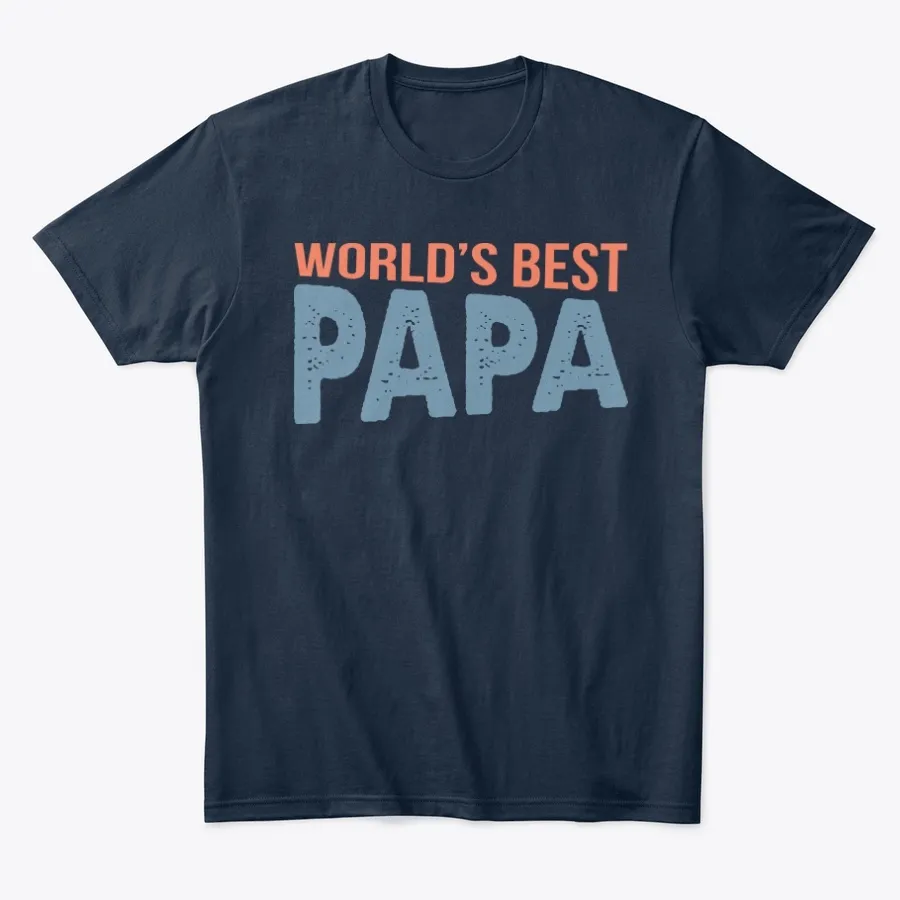 Worlds Best Papa t-shirt