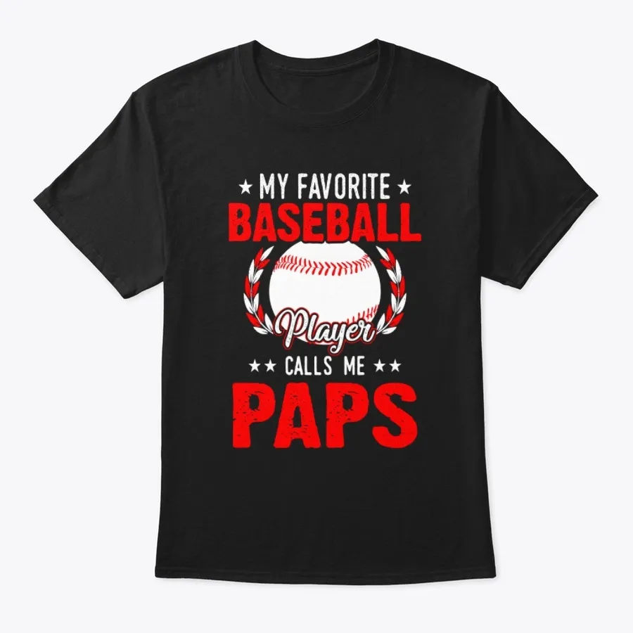 Funny Baseball Paps Cool Shirt t-shirt