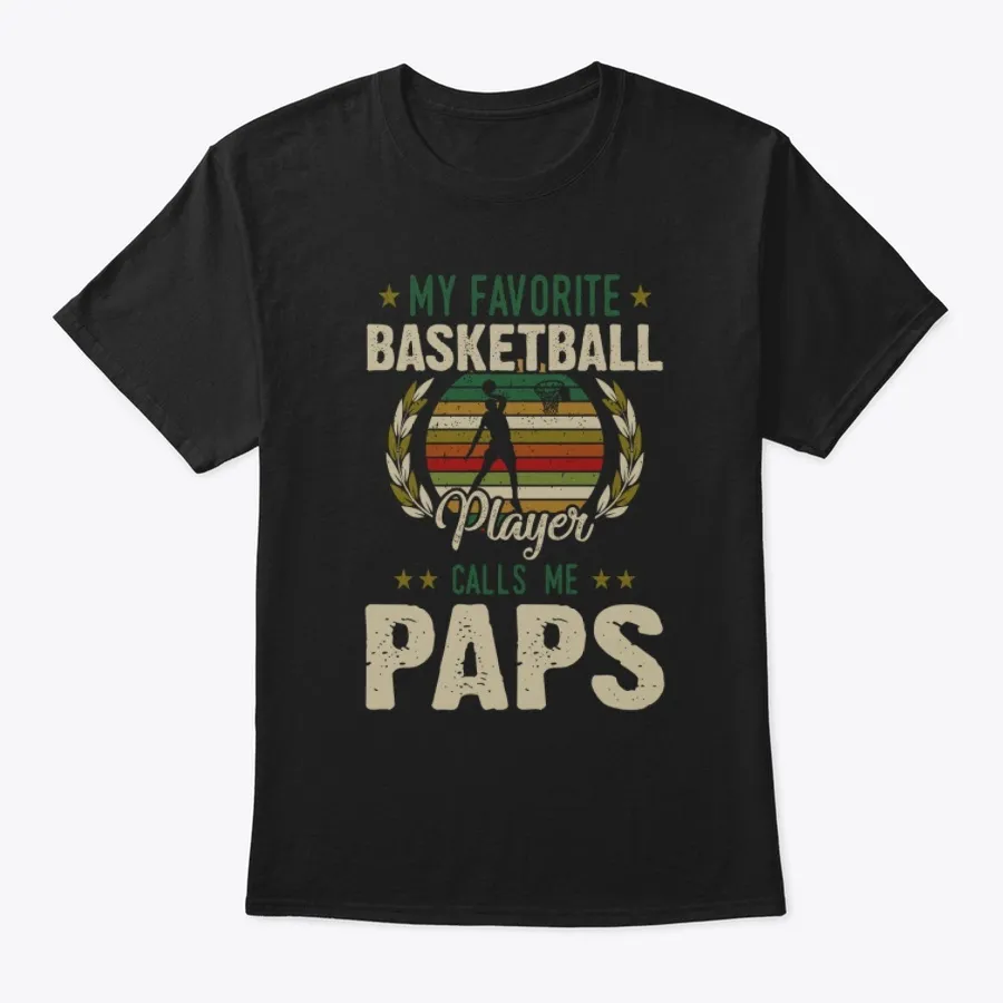 Funny Basketball Paps Cool Shirt t-shirt
