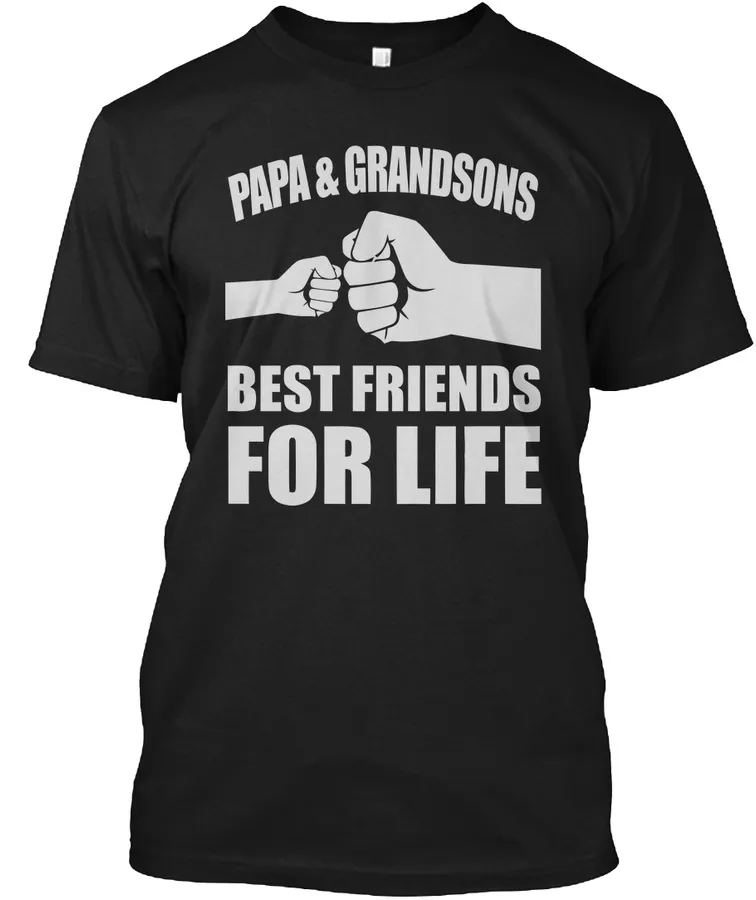 Papa And Grandsons Best Friends For Life t-shirt
