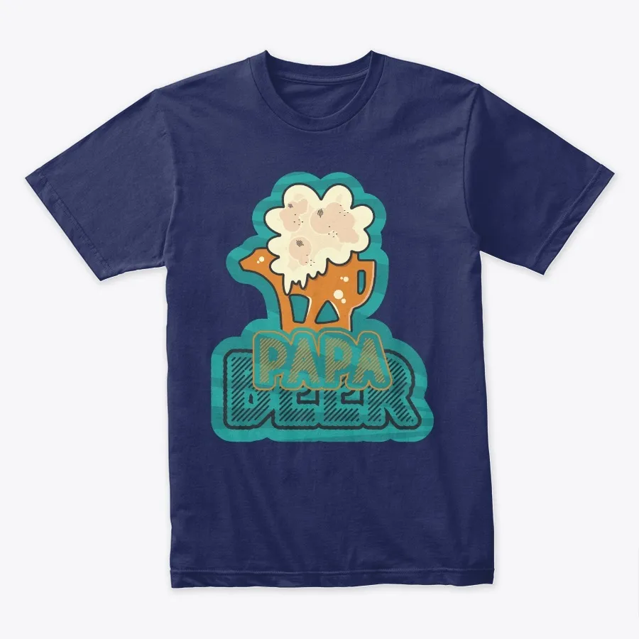 Papa Beer Tee Papa Lovers t-shirt