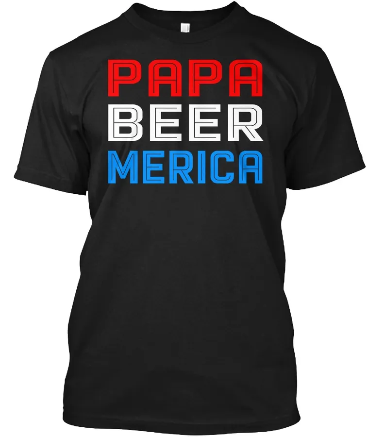 Papa Beer Merica t-shirt