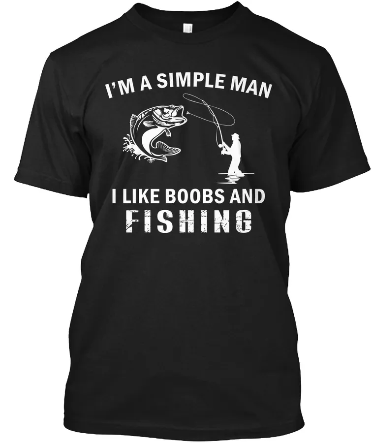 I Like Boobs And Fishing t-shirt