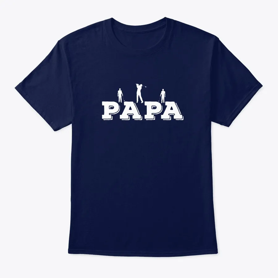Golfer Papa Golf Lover Golfing Dad Gift t-shirt