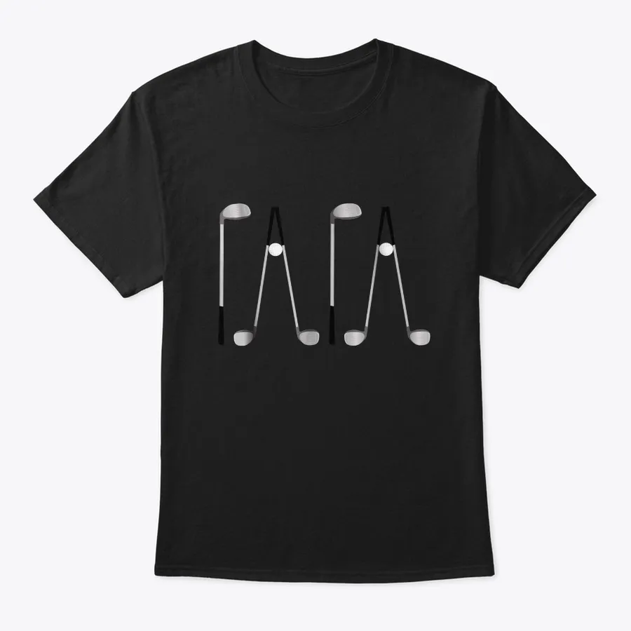 Papa Golf T-shirt; Golf Shirts For Papa t-shirt