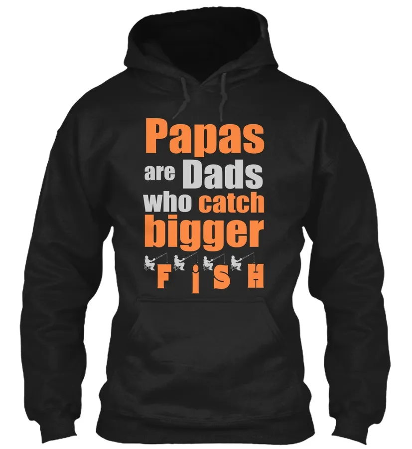 Papa Gifts Papas Catch Bigger Fish t-shirt