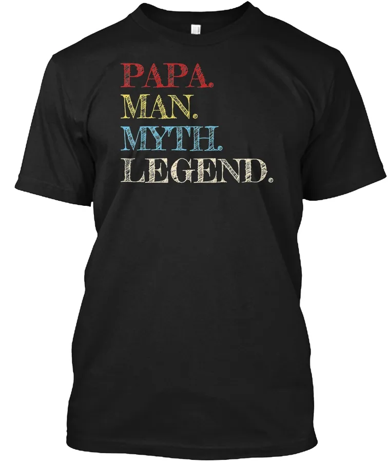 Mens Papa Man Myth Legend T-shirt t-shirt