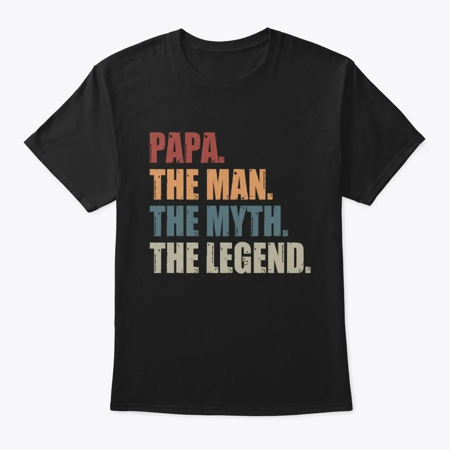Christmas Papa Man Myth Legend t-shirt