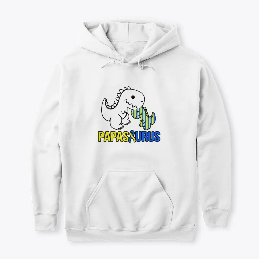 Down Syndrome Papasaurus Sticker t-shirt