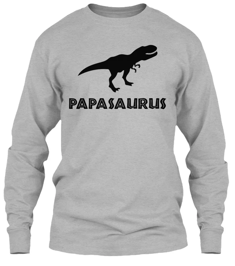 Papasaurus Rex Long Sleeves Premium Tee t-shirt