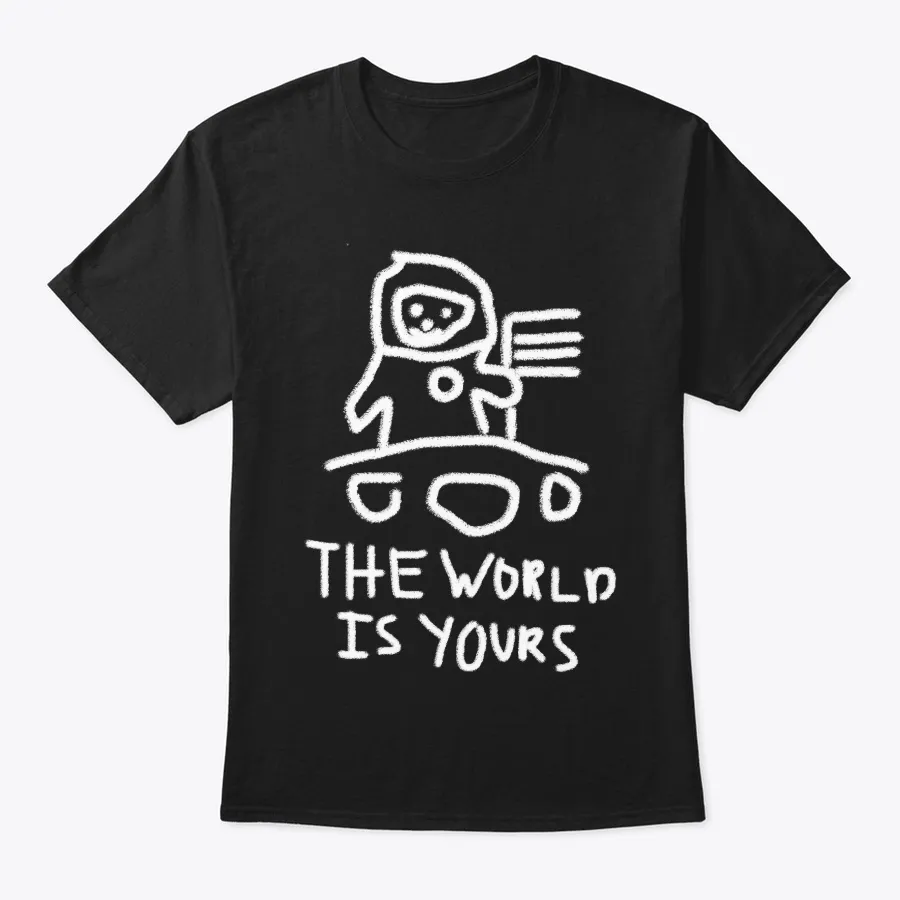 The World Is Yours Black t-shirt