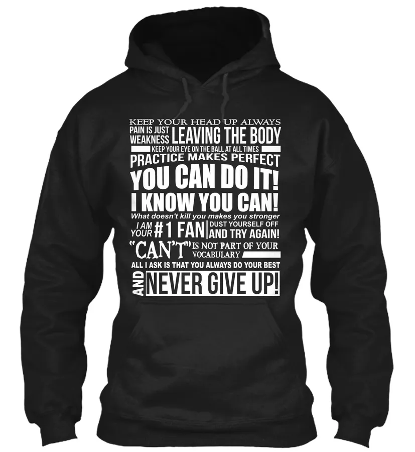 Never Give Up t-shirt