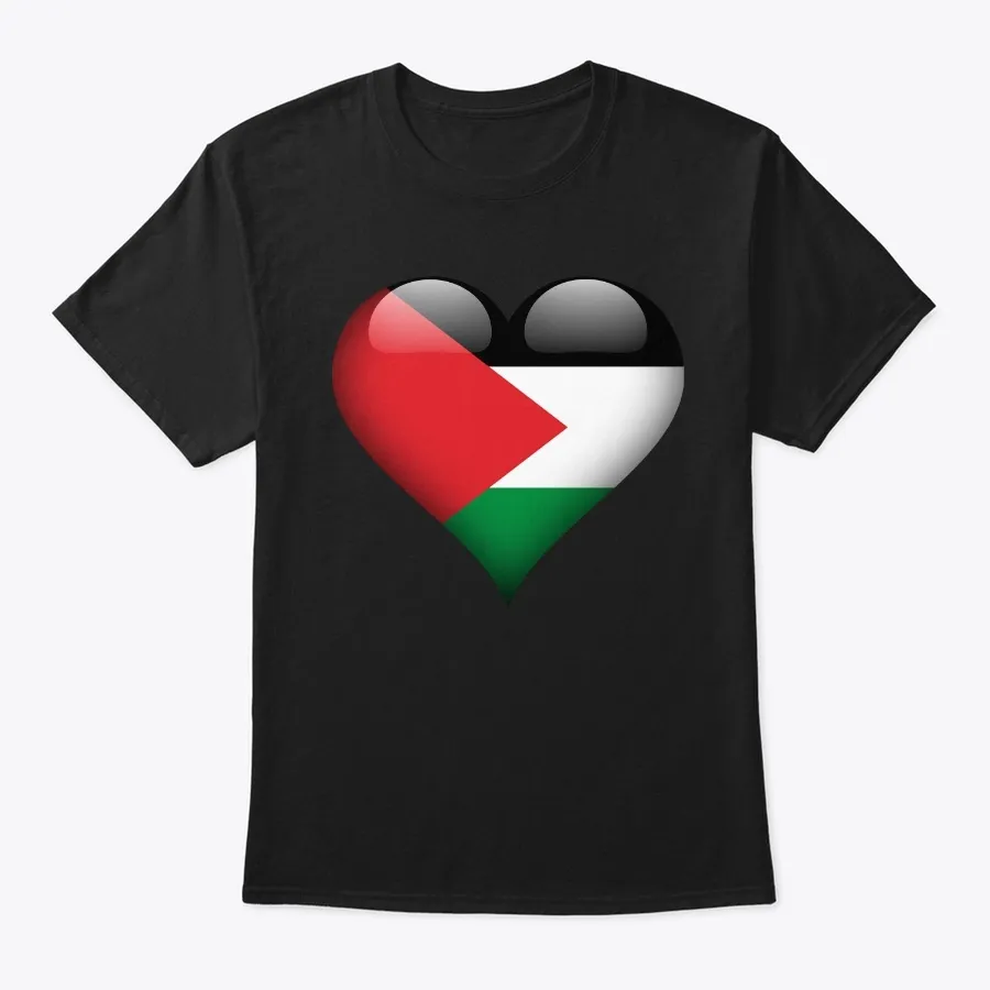 "Heart Palestine Flag t-shirt"