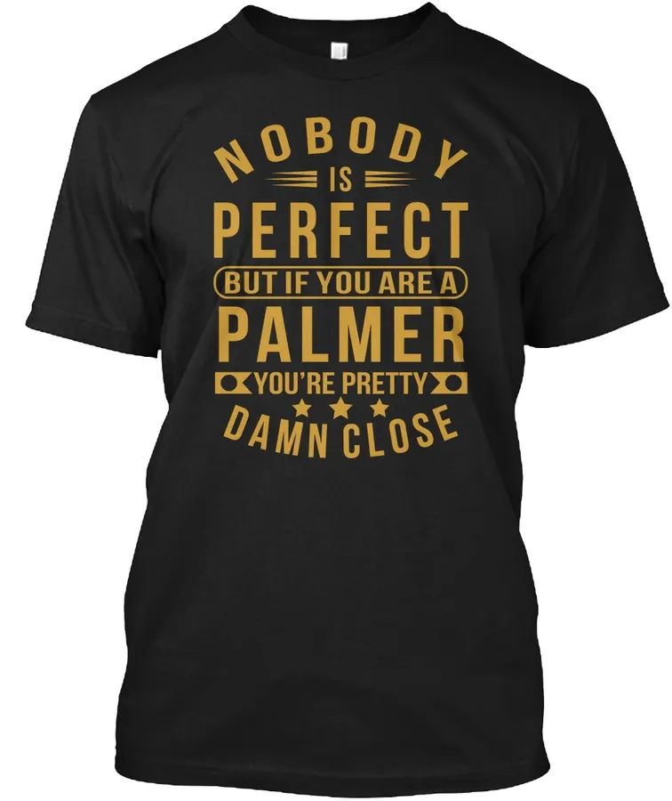 Nobody Perfect Palmer Thing Tee Shirts t-shirt