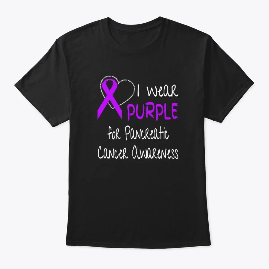 "I Wear Purple For Pancreatic Cancer t-shirt"