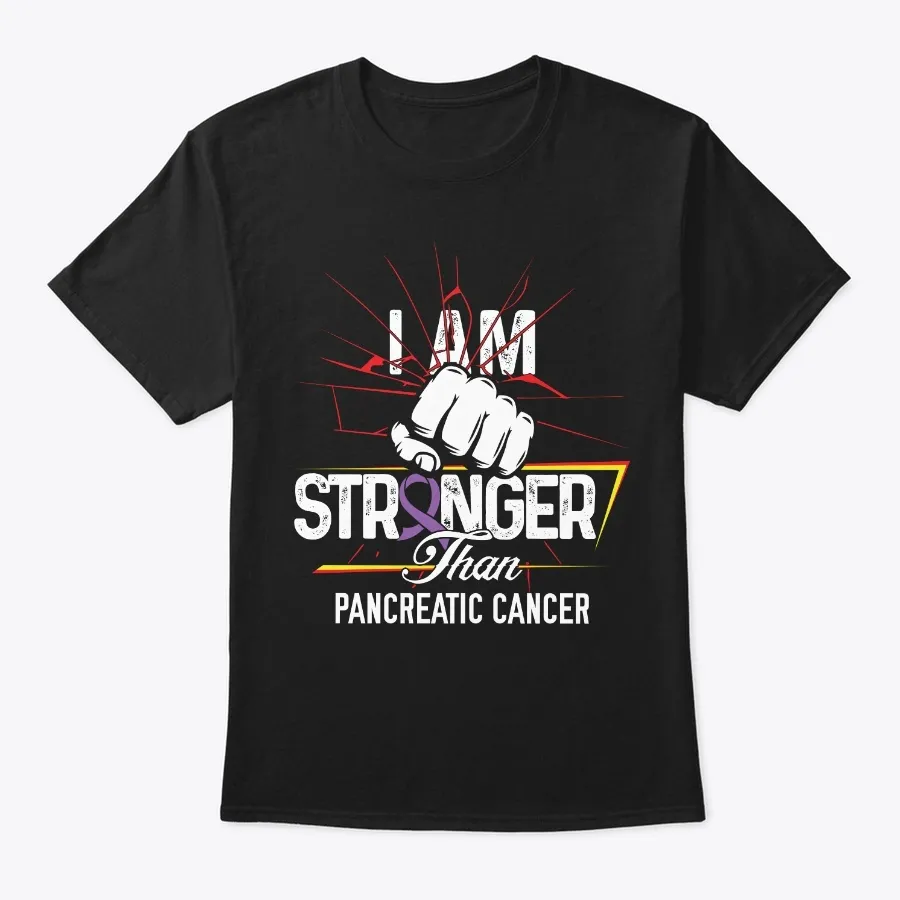 I Am Stronger Pancreatic Cancer t-shirt
