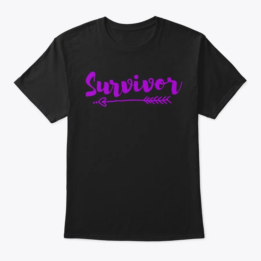 Survivor Pancreatic Awareness Hope Love t-shirt