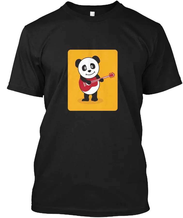 Panda Playing Guitar - Animal Panda t-shirt
