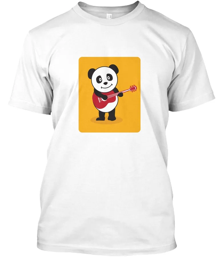 Panda Playing Guitar - Animal Panda t-shirt