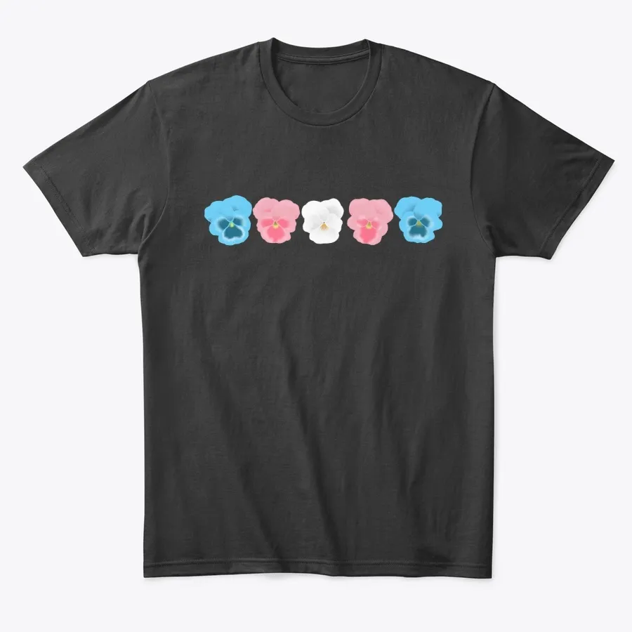 Pride Pansies Transgender t-shirt