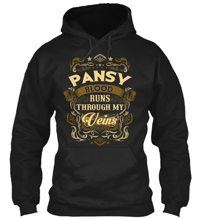 Pansy Blood Run Through My Veins t-shirt
