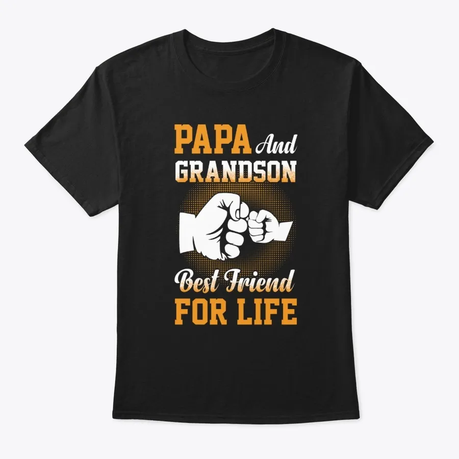 Papa And Grandson Best Friend For Life t-shirt