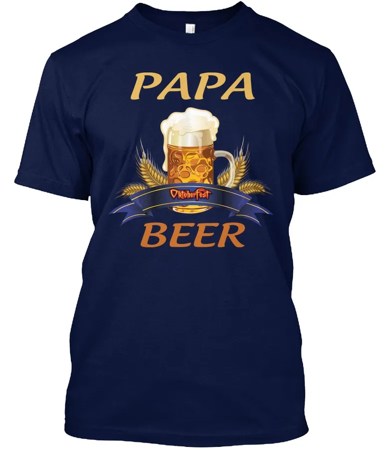 Papa Beer T Shirt Father Day Gift t-shirt