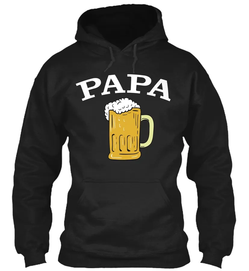 Papa Beer Hoodie Sweatshirts Tee Premium t-shirt