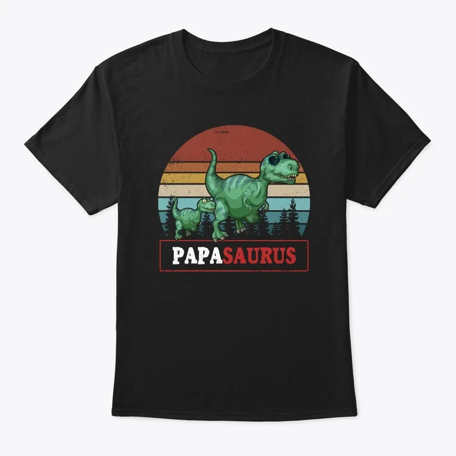 Papa Dinosaur Papasaurus Fathers Day t-shirt