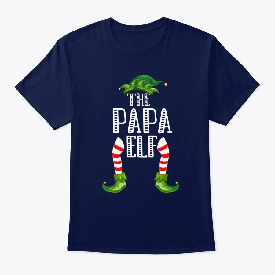 Papa Elf Family Party Christmas T-shirt t-shirt