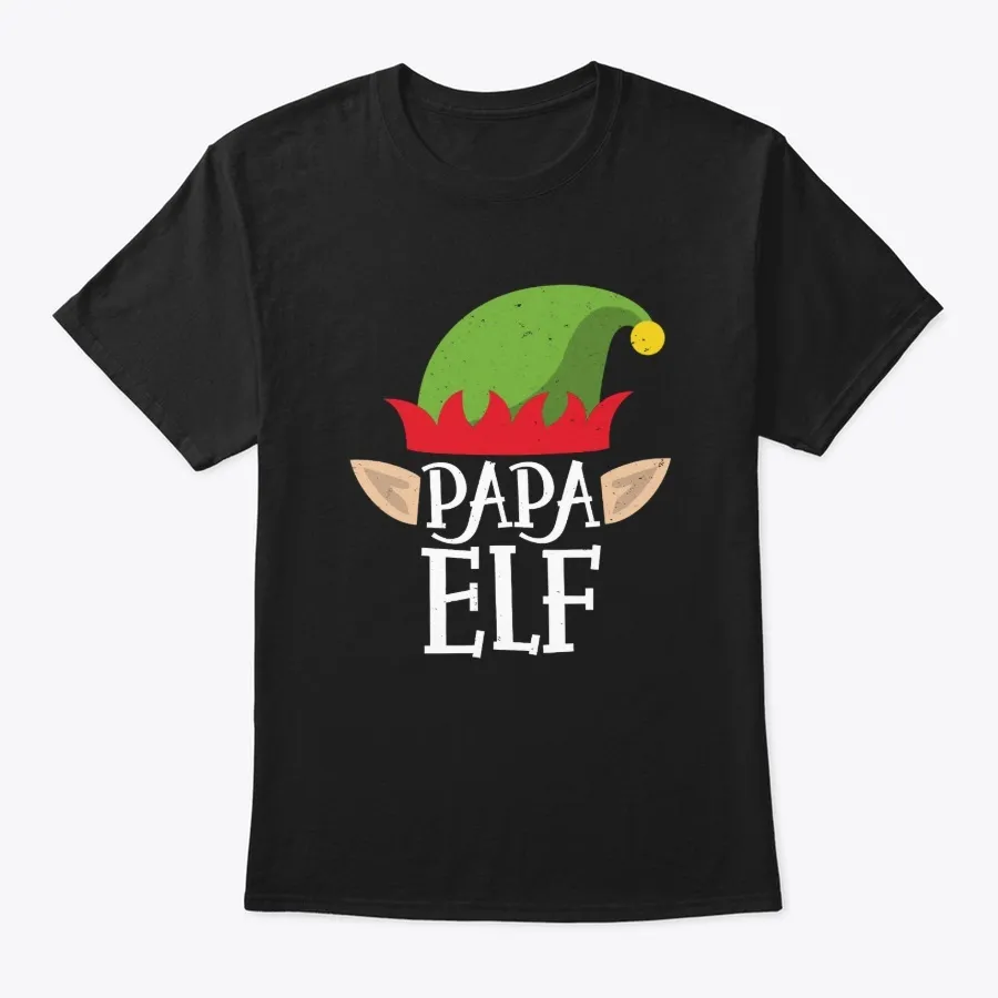 Papa Elf Christmas t-shirt